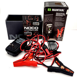 NOCO GENIUS1, 1-Amp Fully-Automatic Smart Charger, 6V and 12V Battery Charger